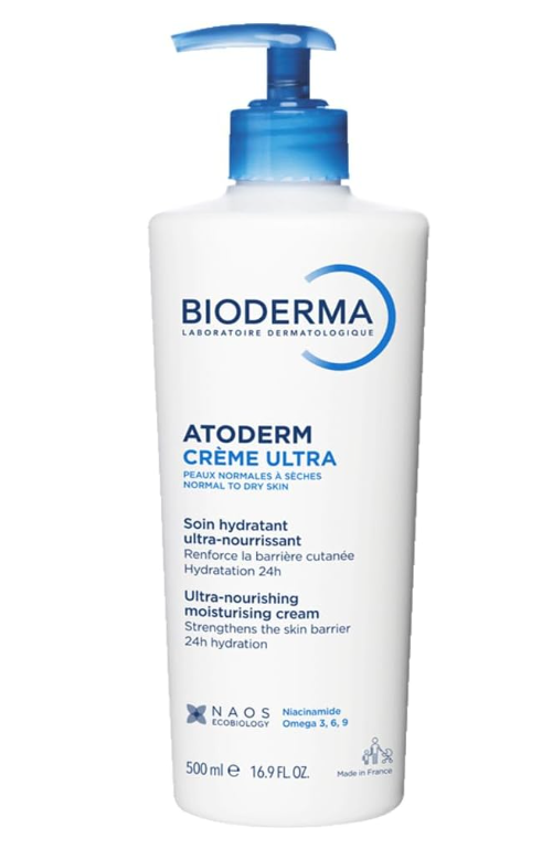 Bioderma Atoderm Ultra Crème Hydratante Corps Peaux Normales à Sèches