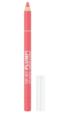 Oh My Plump! Crayon à lèvres façonnant, Crayon à lèvres infusé de peptides, Ultra-crémeux, Résistant au transfert
