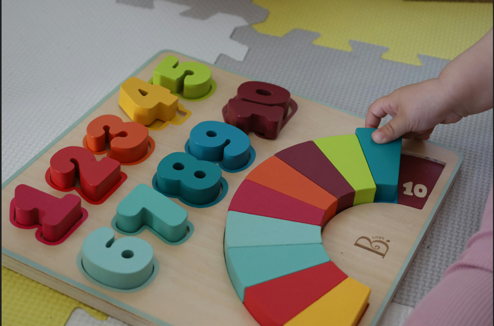 Ensemble de Jouets Éducatifs en Bois / Wooden Educational Toy Set